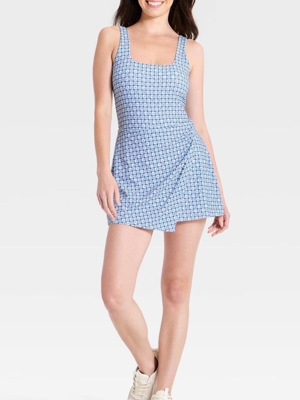 Joylab Women Knit Side-Tie Active Dress - Picture 3 of 4